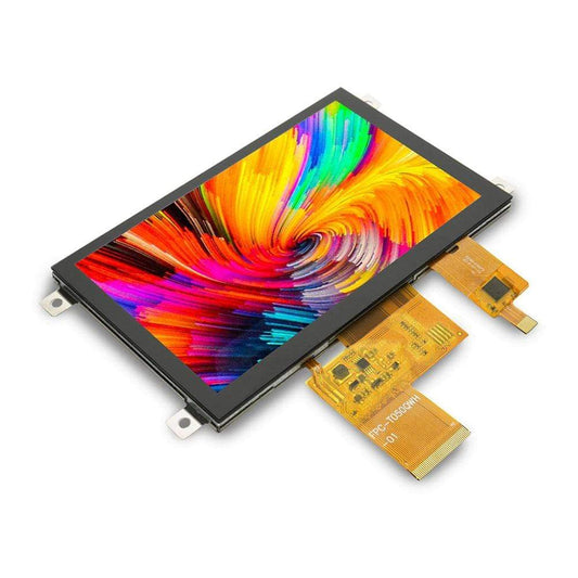 Mikroelektronika d.o.o. MIKROE-4279 5" TFT Color Display with Capacitive Touch Screen and Frame - The Debug Store UK