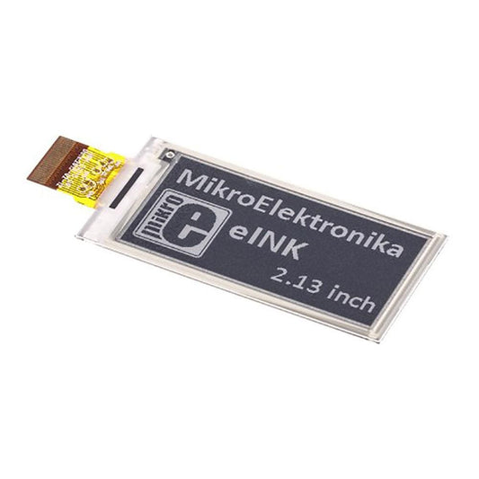 Mikroelektronika d.o.o. MIKROE-3158 E-Paper display 2.13" 122x250 dots - The Debug Store UK