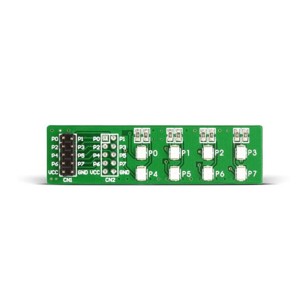 Mikroelektronika d.o.o. MIKROE-572 EasyLED Board with Green LEDs - The Debug Store UK