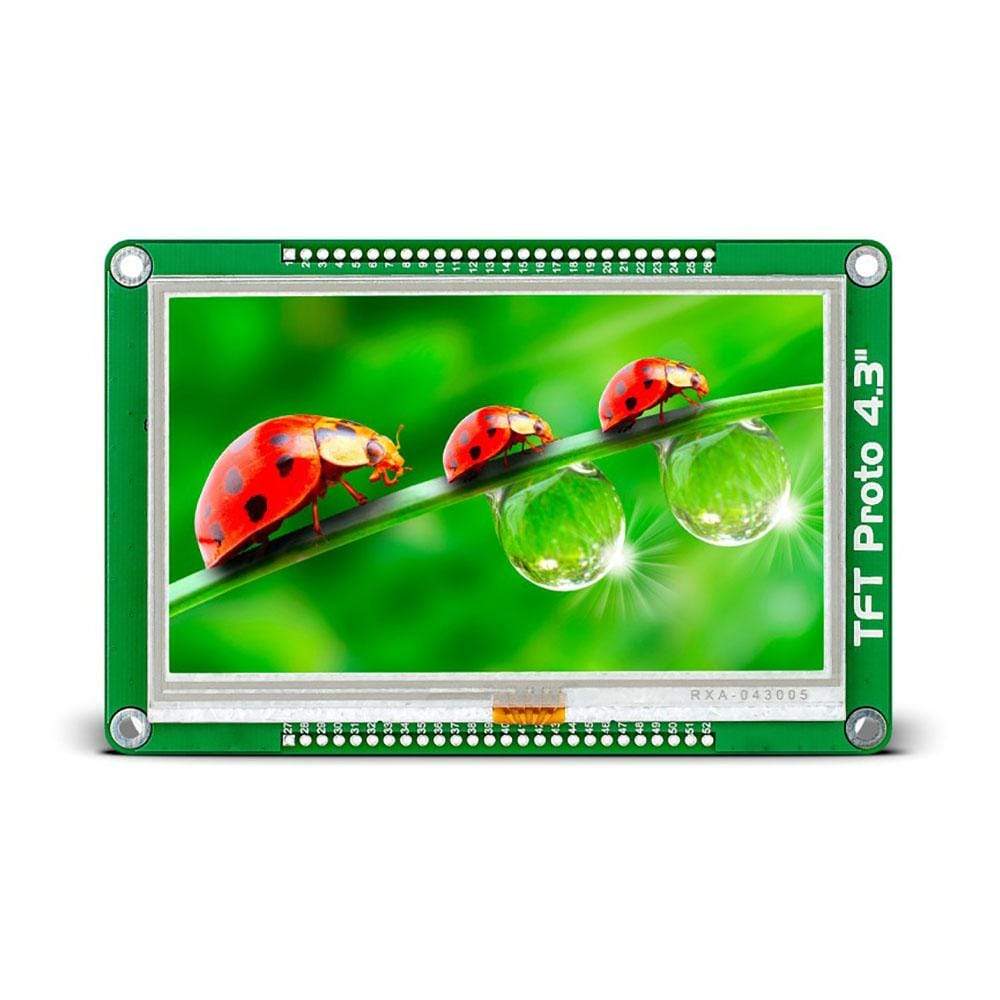 Mikroelektronika d.o.o. MIKROE-1678 TFT Proto 4.3" Display - The Debug Store UK