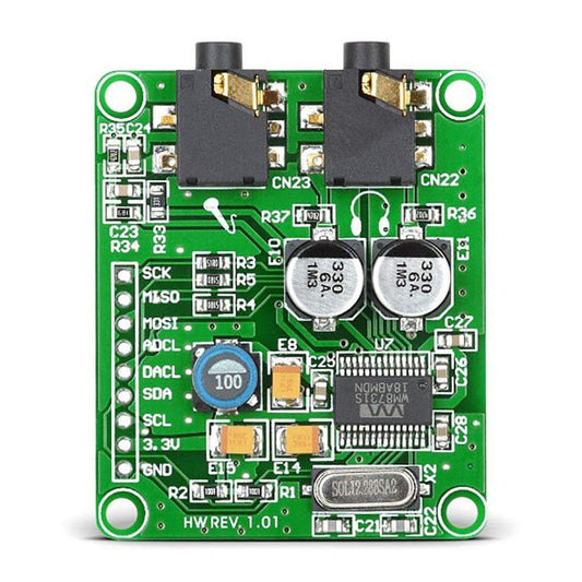 Mikroelektronika d.o.o. MIKROE-506 Audio Codec Board - PROTO - The Debug Store UK