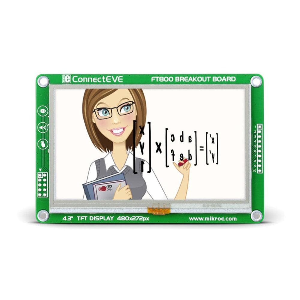 Connecteve Display ConnectEVE – Debug Store