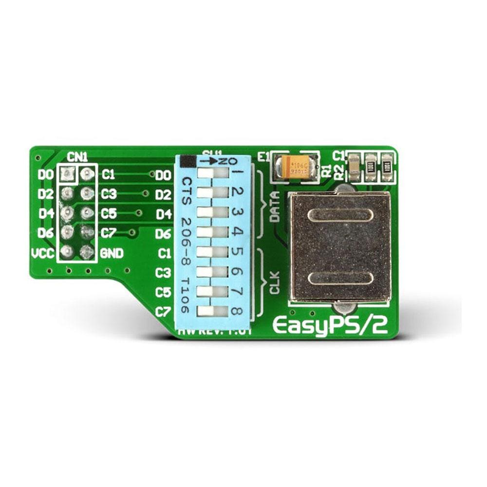 Mikroelektronika d.o.o. MIKROE-486 EasyPS/2 Board - The Debug Store UK