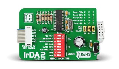 Mikroelektronika d.o.o. MIKROE-82 IrDA 2 Board - The Debug Store UK