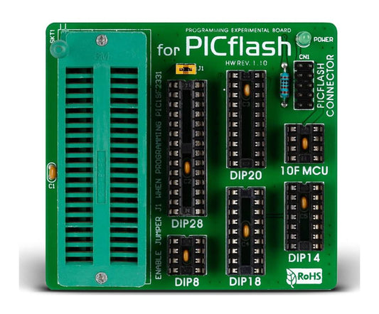 Mikroelektronika d.o.o. MIKROE-149 PICFlash Experimental Board - The Debug Store UK