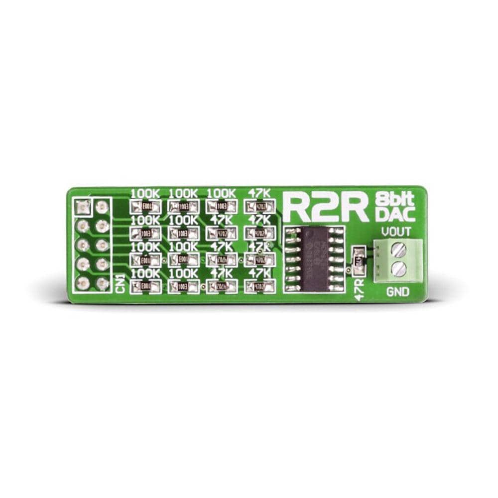 Mikroelektronika d.o.o. MIKROE-391 R2R DAC Board - The Debug Store UK