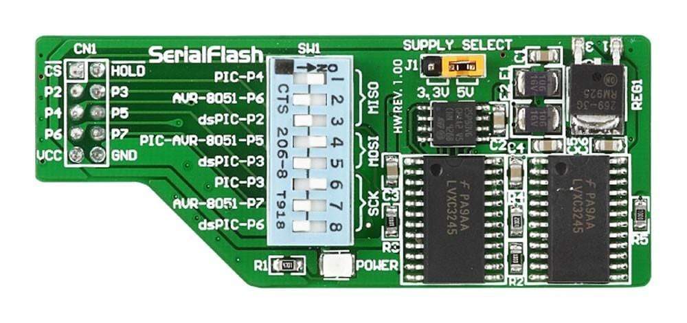 Mikroelektronika d.o.o. MIKROE-479 SerialFlash Board - The Debug Store UK