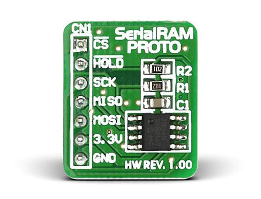 Mikroelektronika d.o.o. MIKROE-428 SerialRAM PROTO Board - The Debug Store UK