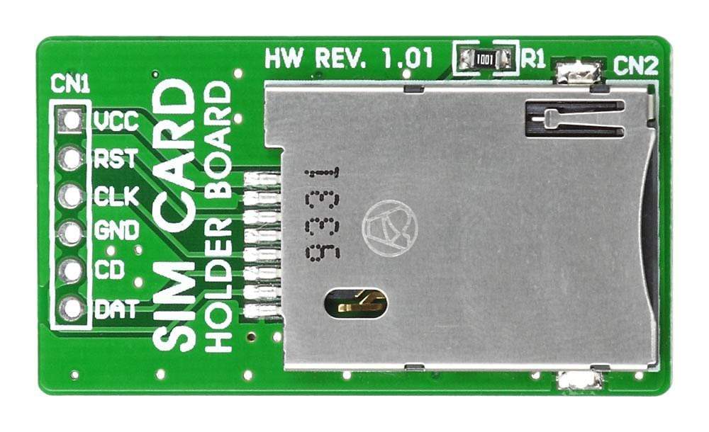 Mikroelektronika d.o.o. MIKROE-314 SIM Card Holder Board - The Debug Store UK