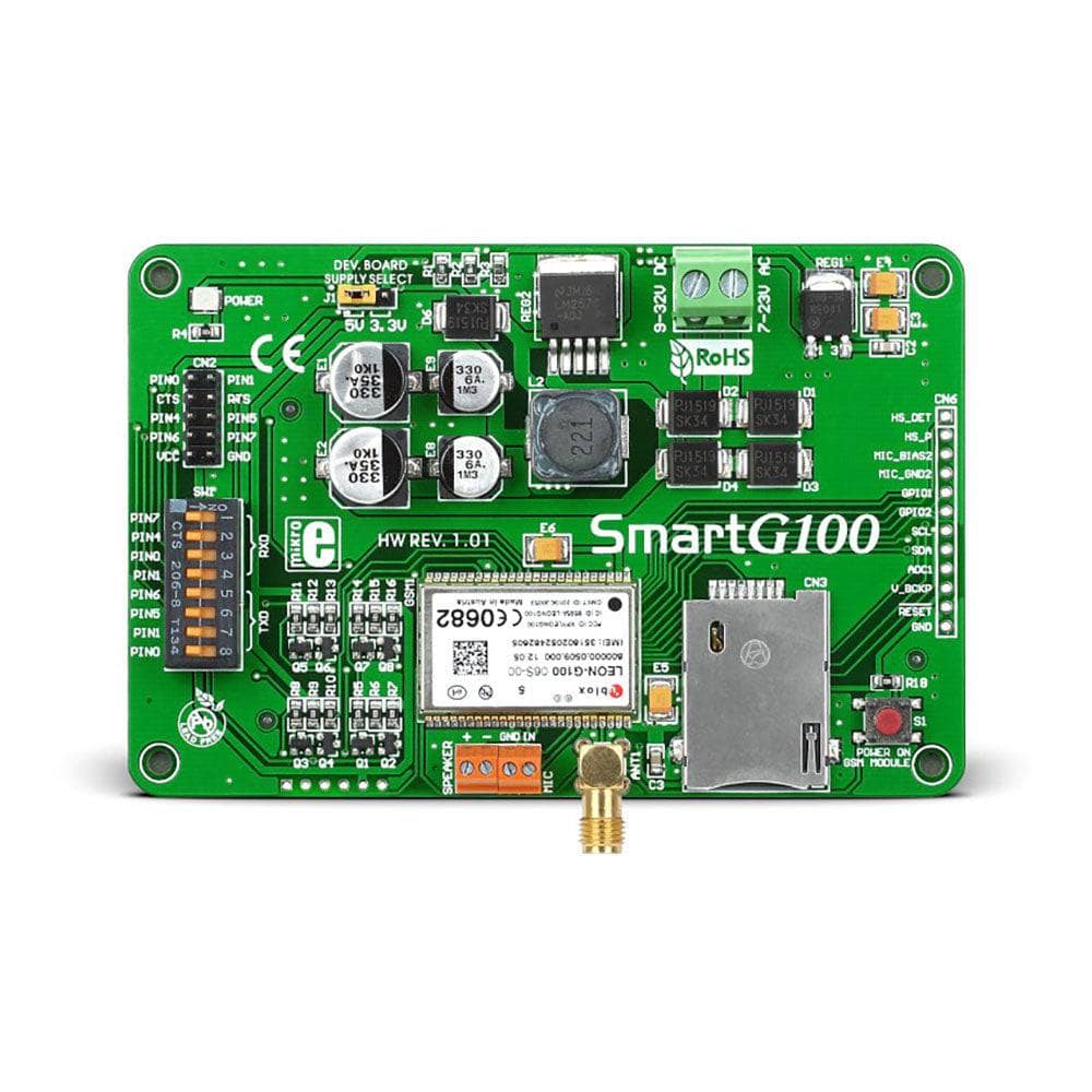 Mikroelektronika d.o.o. MIKROE-542 SmartG100 Board - The Debug Store UK