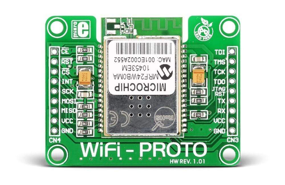 Mikroelektronika d.o.o. MIKROE-496 WiFi Proto Board - The Debug Store UK