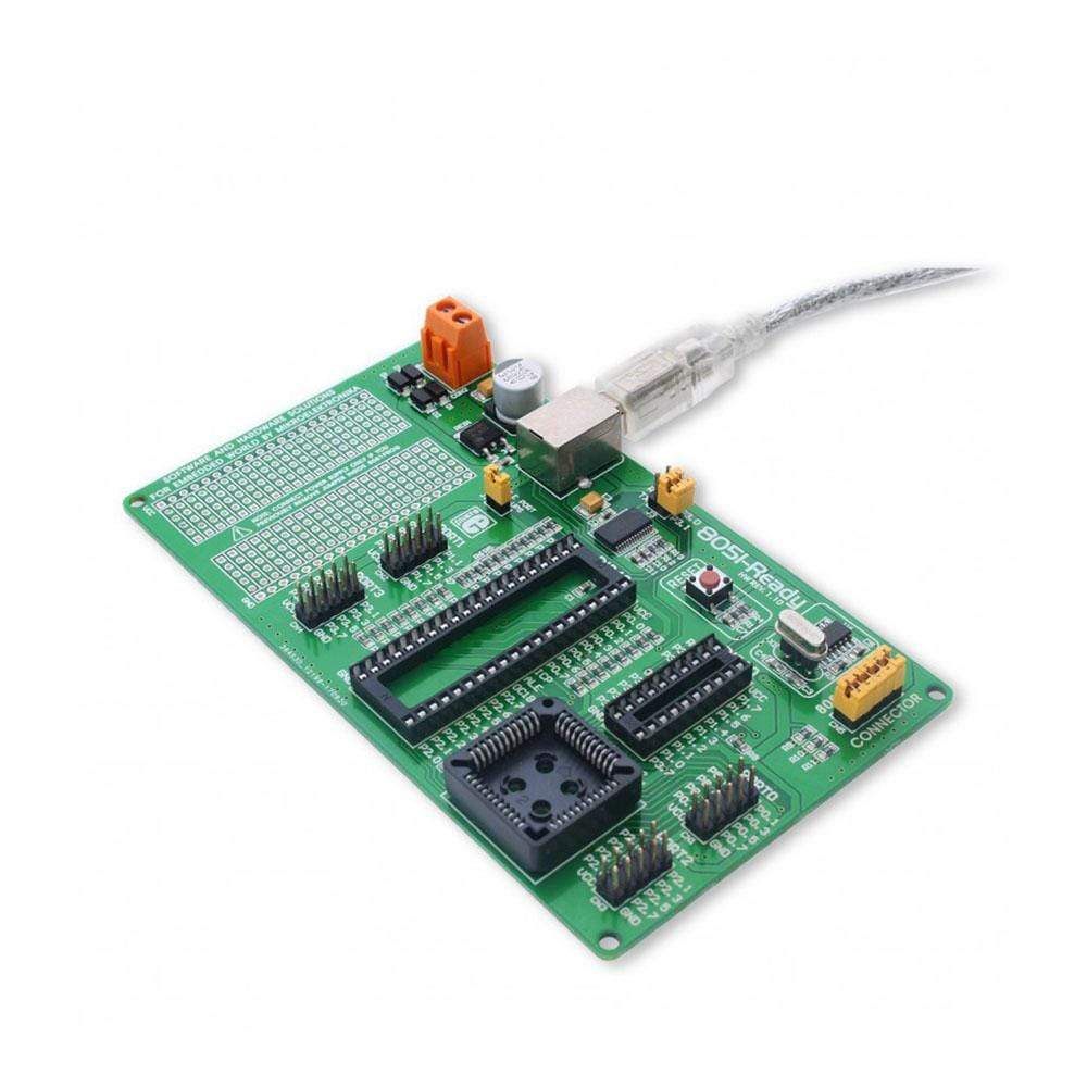 Mikroelektronika d.o.o. MIKROE-257 8051 Ready Board - The Debug Store UK