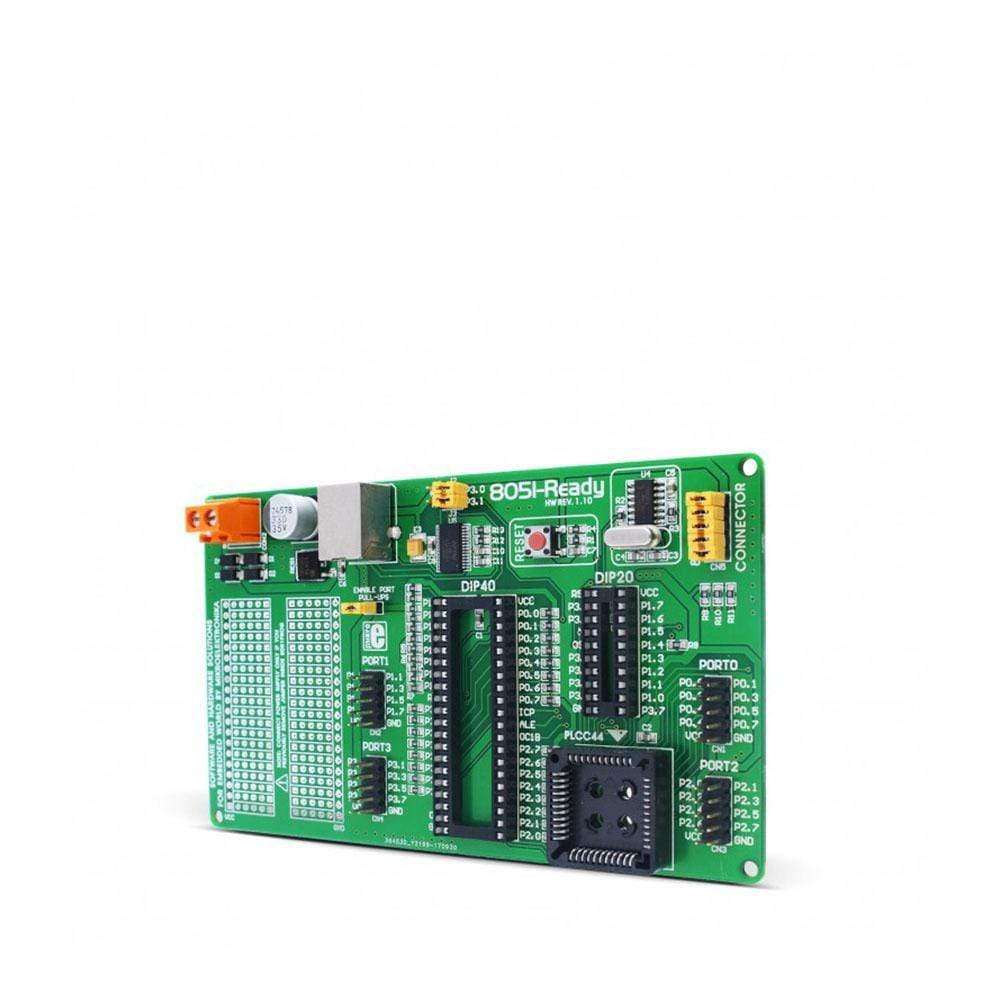 Mikroelektronika d.o.o. MIKROE-257 8051 Ready Board - The Debug Store UK