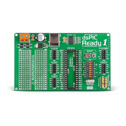 Mikroelektronika d.o.o. MIKROE-449 dsPIC Ready 1 Board - The Debug Store UK