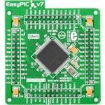 Mikroelektronika d.o.o. MIKROE-1208 EasyPIC FUSION v7 MCU card with DSPIC33FJ256GP710A - The Debug Store UK