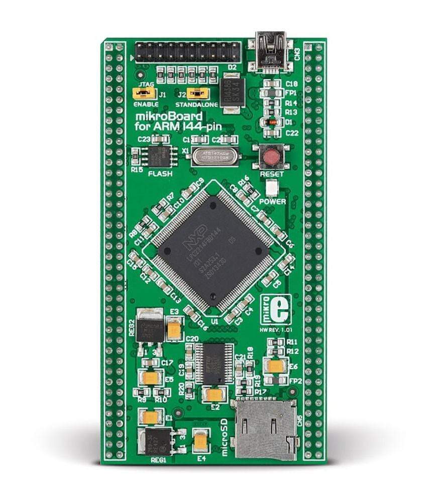 Mikroelektronika d.o.o. MIKROE-650 MikroBoard for LPC ARM 144-pin - The Debug Store UK