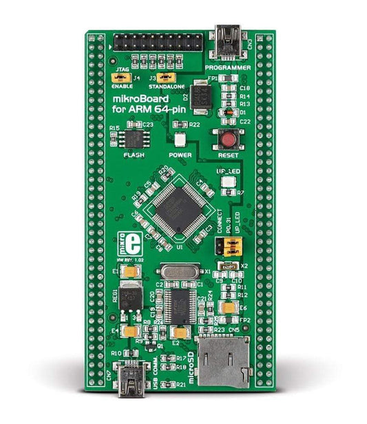 Mikroelektronika d.o.o. MIKROE-649 MikroBoard for LPC ARM 64-pin - The Debug Store UK