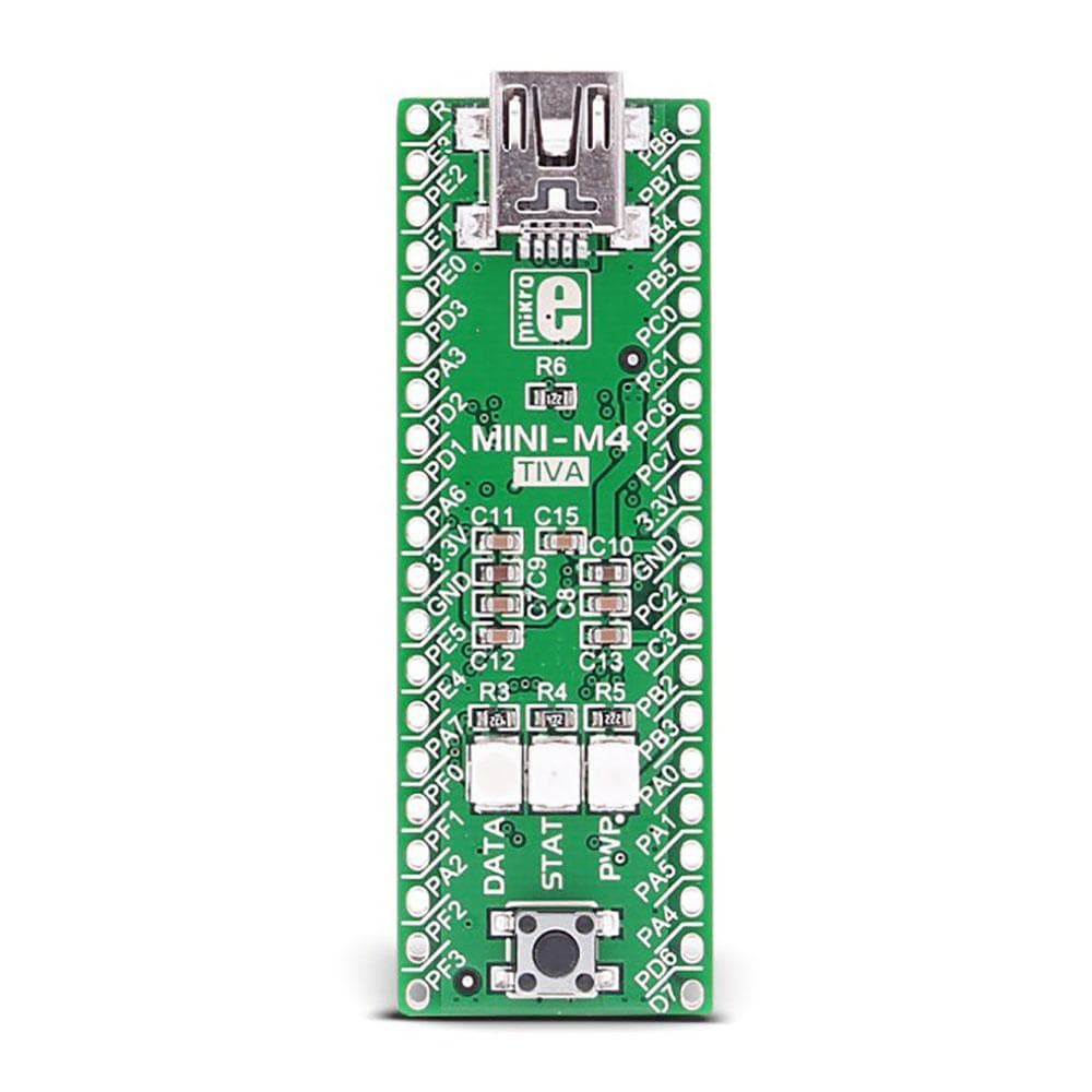 Mikroelektronika d.o.o. MIKROE-1595 MINI-M4 for Tiva MCU Board - The Debug Store UK