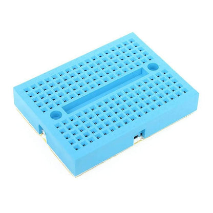 Mikroelektronika d.o.o. MIKROE-1140 Breadboard Mini Self-Adhesive Blue - The Debug Store UK