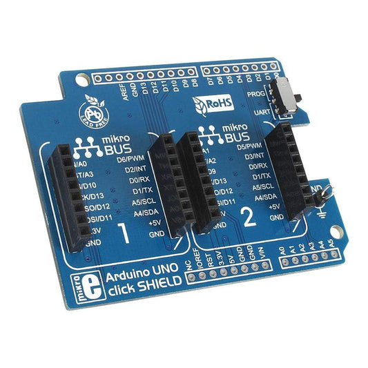Mikroelektronika d.o.o. MIKROE-1581 Arduino UNO Click Board Shield - The Debug Store UK