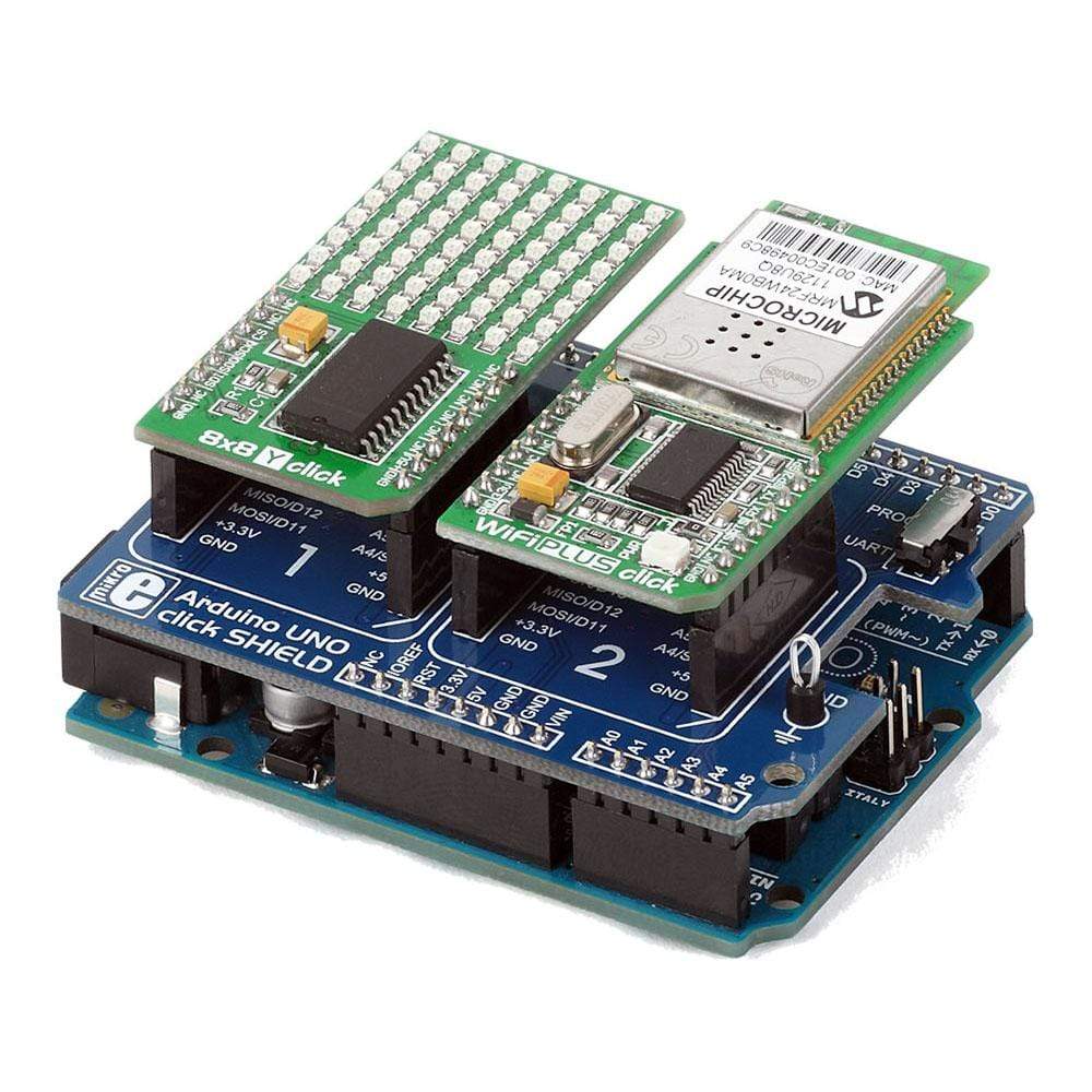 Mikroelektronika d.o.o. MIKROE-1581 Arduino UNO Click Board Shield - The Debug Store UK