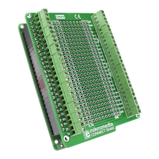 Mikroelektronika d.o.o. MIKROE-938 MikroMedia Connect Shield - The Debug Store UK
