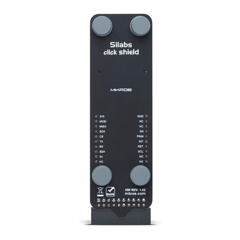 Mikroelektronika d.o.o. MIKROE-4464 Silabs Click Shield - The Debug Store UK