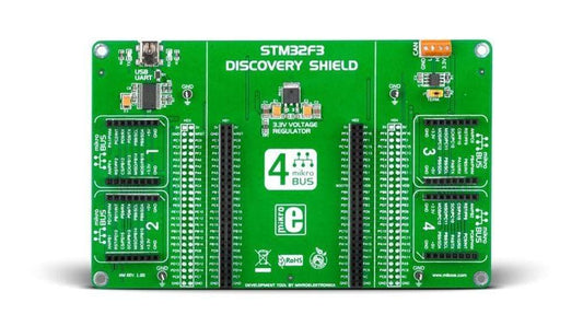 Mikroelektronika d.o.o. MIKROE-1447 STM32F3 Discovery Shield - The Debug Store UK