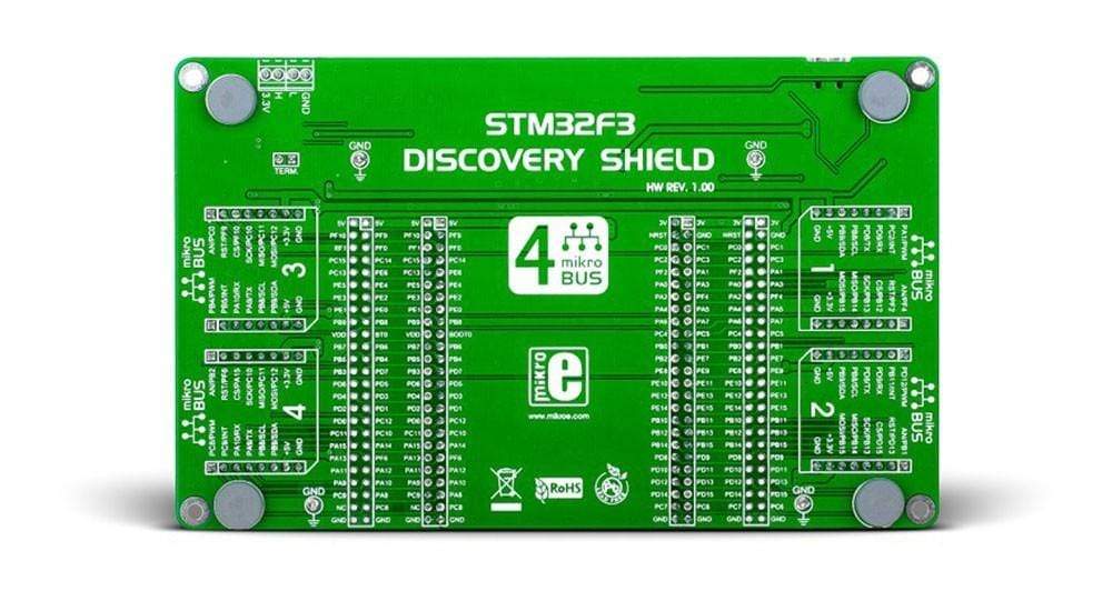 Mikroelektronika d.o.o. MIKROE-1447 STM32F3 Discovery Shield - The Debug Store UK