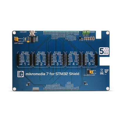 Mikroelektronika d.o.o. MIKROE-2812 MikroMedia 7 for STM32 Shield - The Debug Store UK