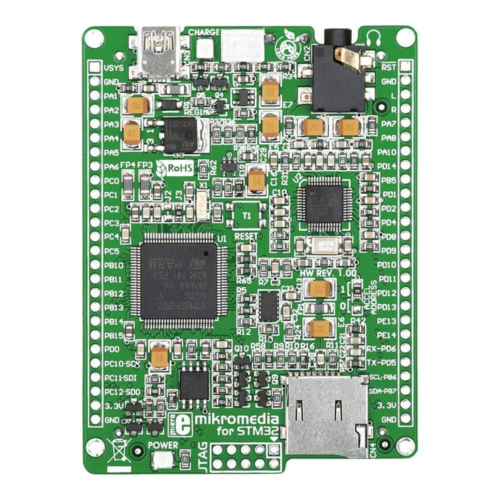 Mikroelektronika d.o.o. MIKROE-1101 mikroMedia for STM32 M3 - The Debug Store UK