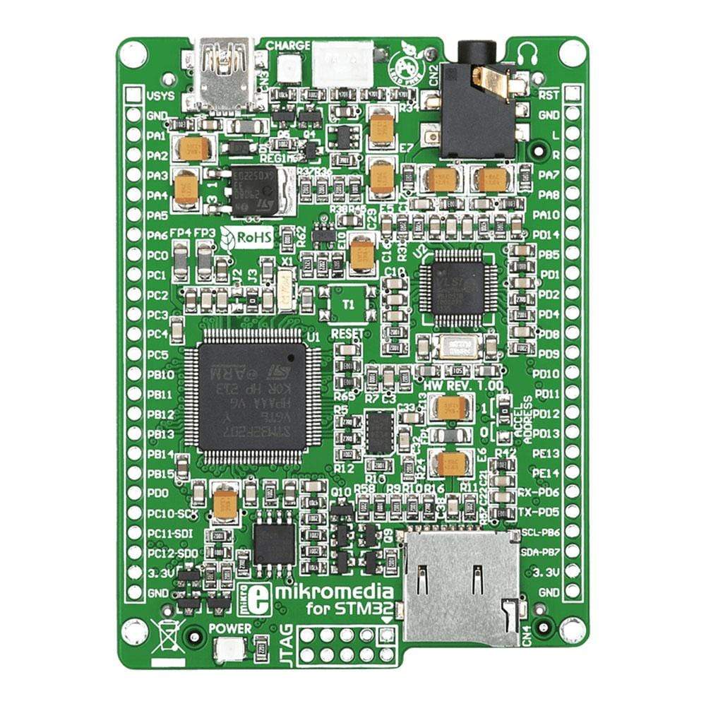 Mikroelektronika d.o.o. MIKROE-1102 mikroMedia for STM32 M4 - The Debug Store UK