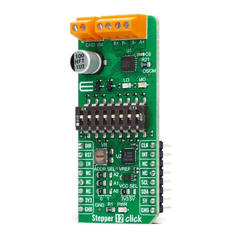 Mikroelektronika d.o.o. MIKROE-5303 Stepper 12 Click Board - The Debug Store UK