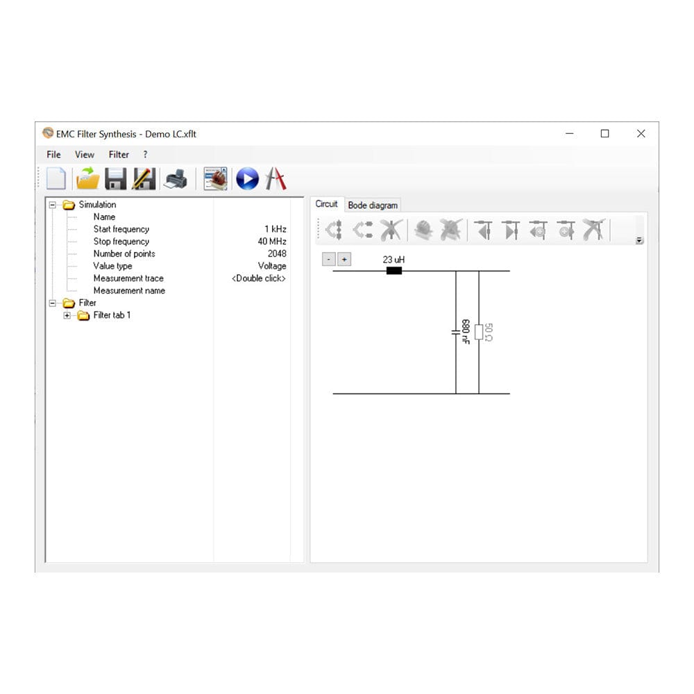 Negal Engineering AG EFSYN Negal EFSyn EMC Filter Synthesis Application - The Debug Store UK