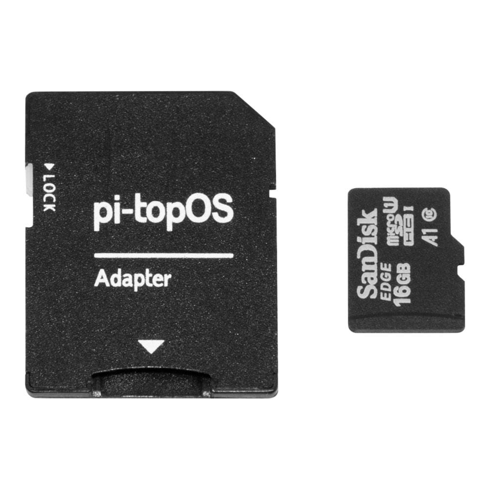 Pi-Top ACSDXX300000 Pi-TopOS on 16Gb SD card - The Debug Store UK