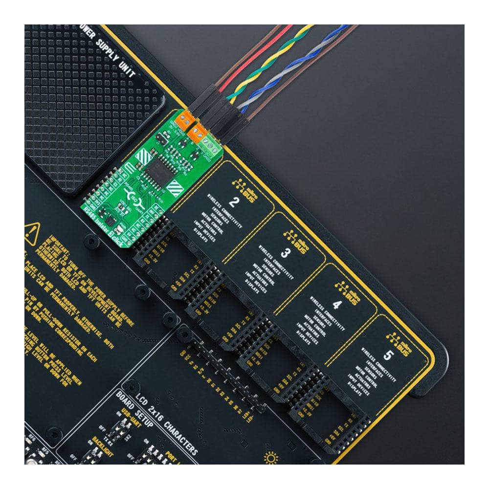 Mikroelektronika d.o.o. MIKROE-5597 RS485 Isolator 3 Click Board - The Debug Store UK