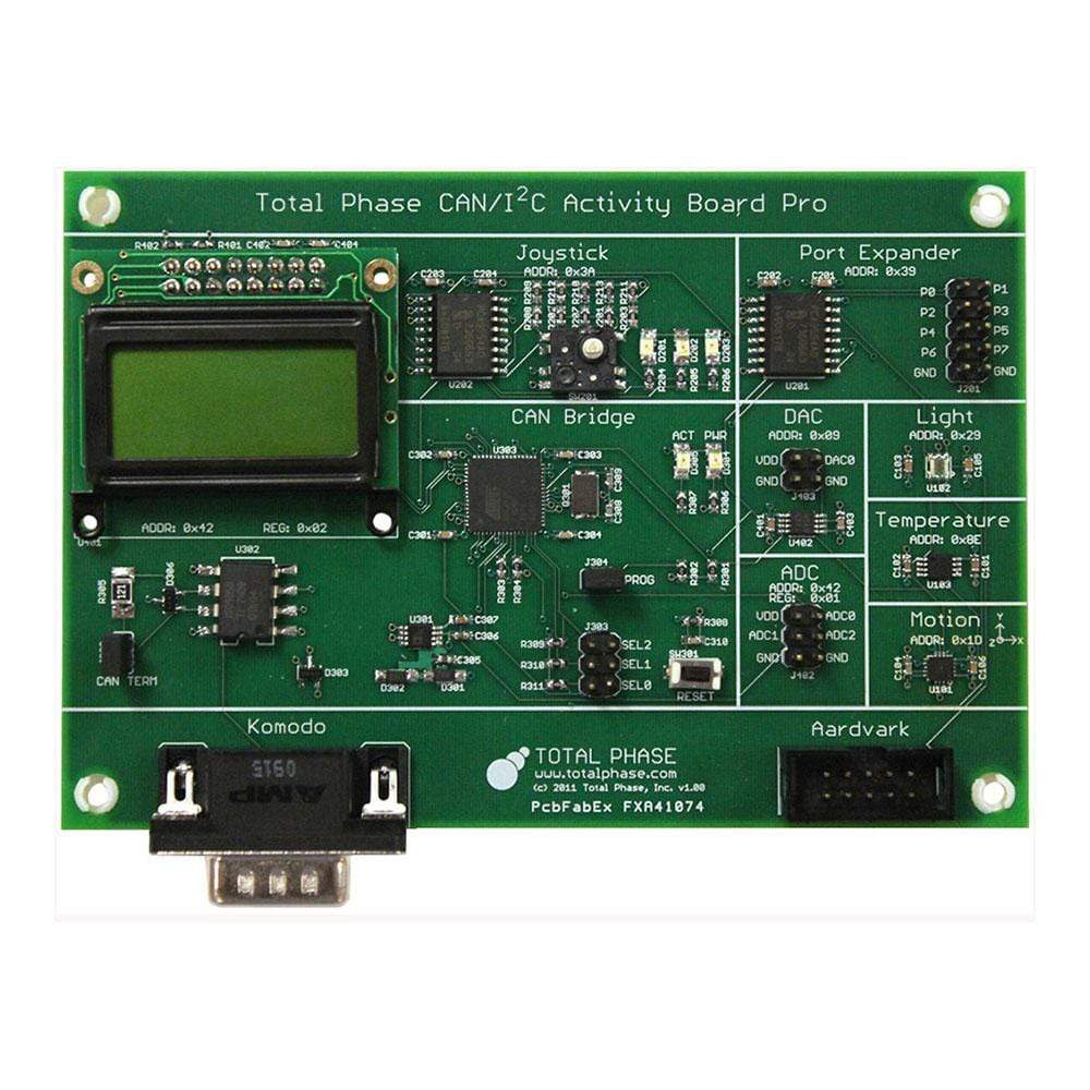 Total Phase, Inc TP360210 Total Phase TP360210 CAN/I2C Activity Board Pro - The Debug Store UK