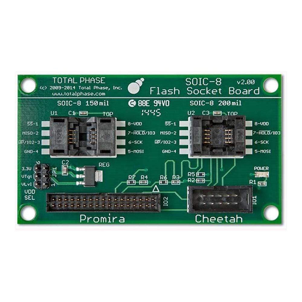 Total Phase, Inc TP282310 Total Phase TP282310 Flash SOIC8 Socket Board 10-34 - The Debug Store UK