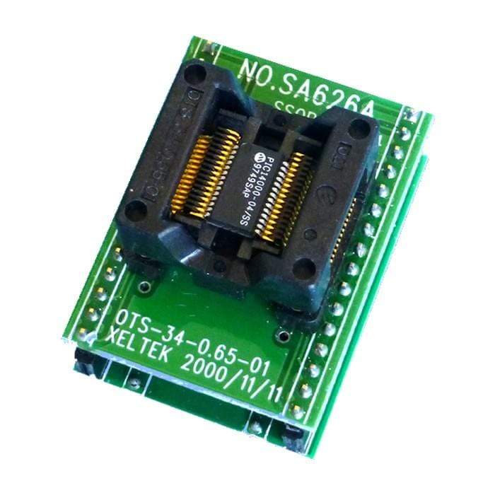 Xeltek, Inc SA626A Xeltek SA626A 34-pin SSOP Programmer Adapter - The Debug Store UK