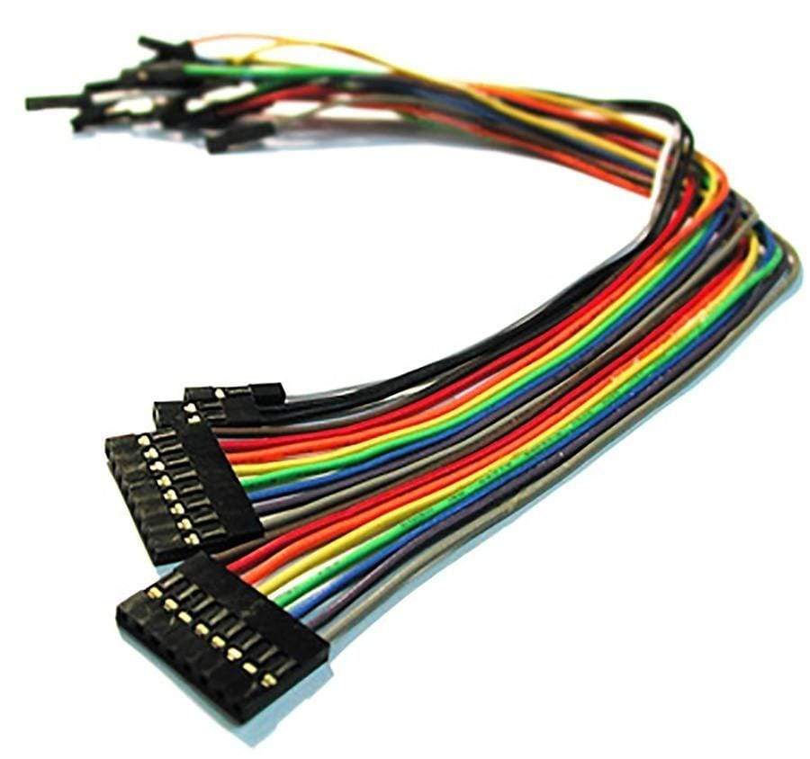 ZeroPlus Technology Co Ltd A2030000003 ZeroPlus 16-Channel, 25cm Cable for LogicCube Analysers - The Debug Store UK